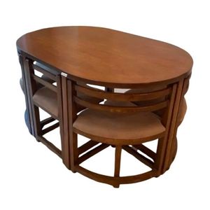 نقد و بررسی میز و صندلی ناهارخوری 6 نفره گالری چوب آشنایی مدل Ro-658 توسط خریداران