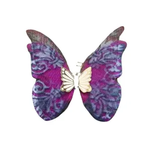 آویز گردنبند طلا 18 عیار زنانه مدل پروانه کد K76