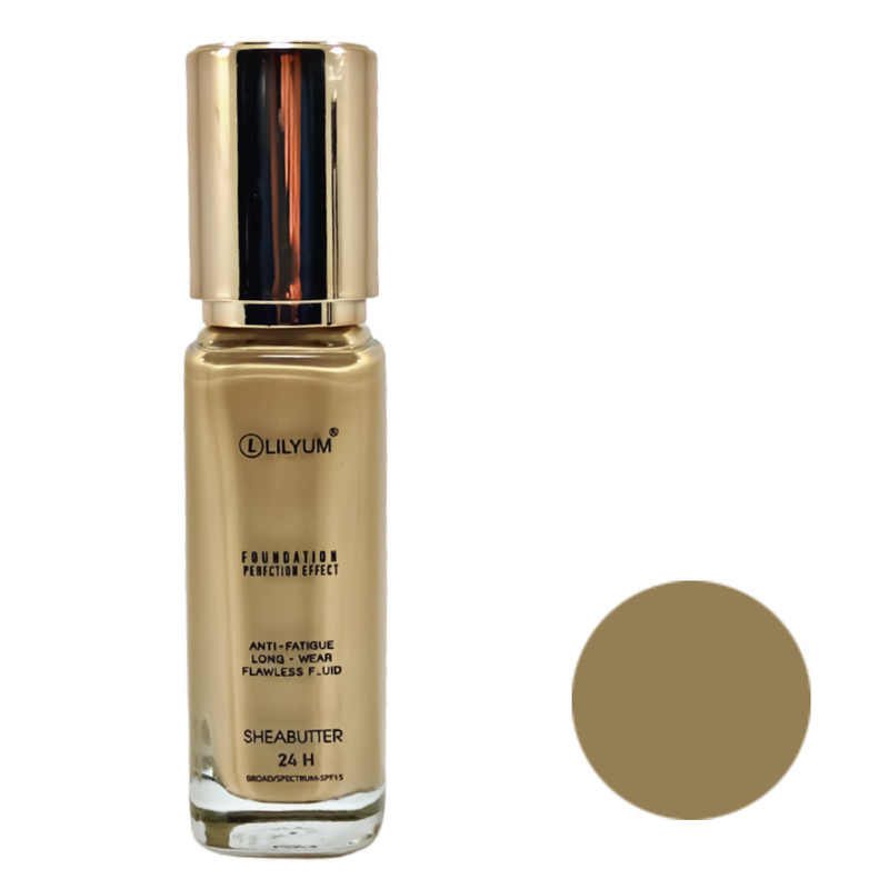 کرم پودر مایع spf0 لیلیوم مدل perfection effect شماره 302 سازگار با انواع پوست حجم 35 میلی لیتر