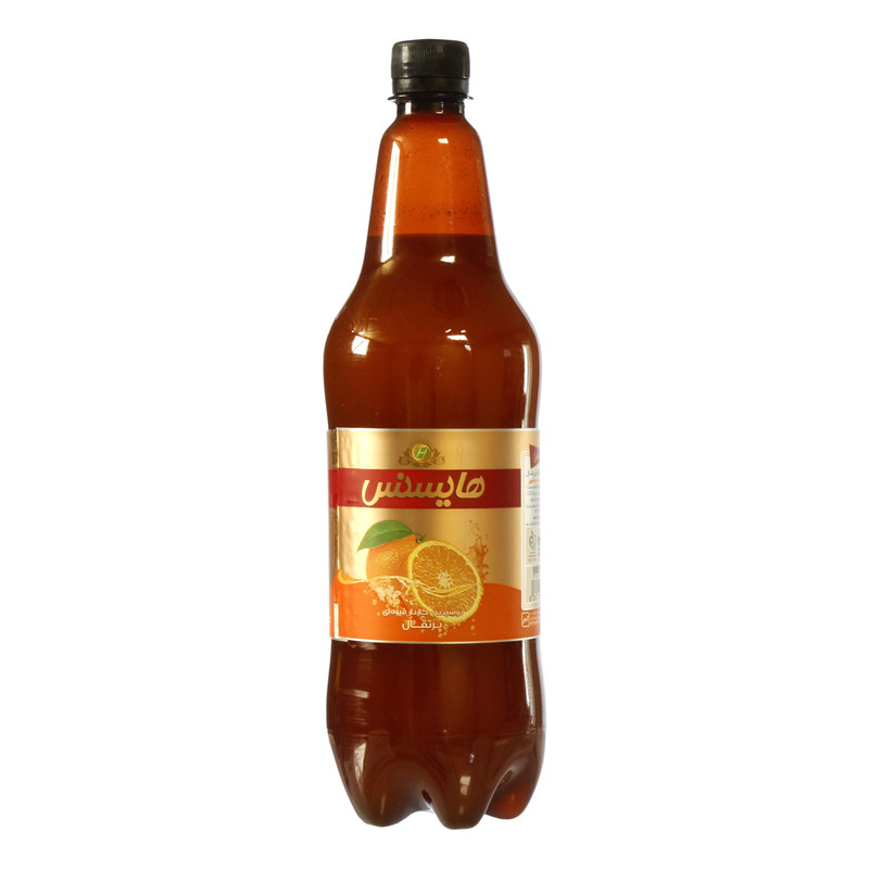 نوشیدنی گازدار میوه ای پرتقال هایسنس - ۱ لیتر