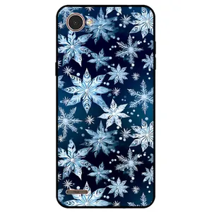  Megafone Snowflake 2824 Cover For LG Q6 / Q6 Plus