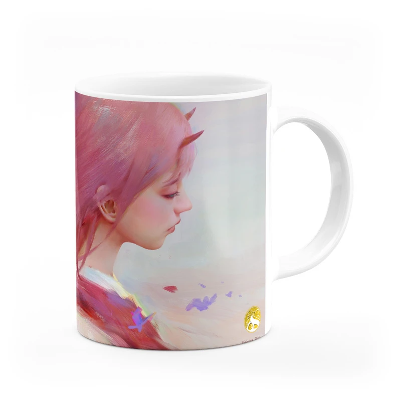 ماگ هومرو طرح انیمه دارلینگ در فرنکس Darling in the Franxx مدل MG1454