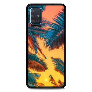 AKAM AMC-WSGA51-LEAVES-28 Cover For Samsung Galaxy A51