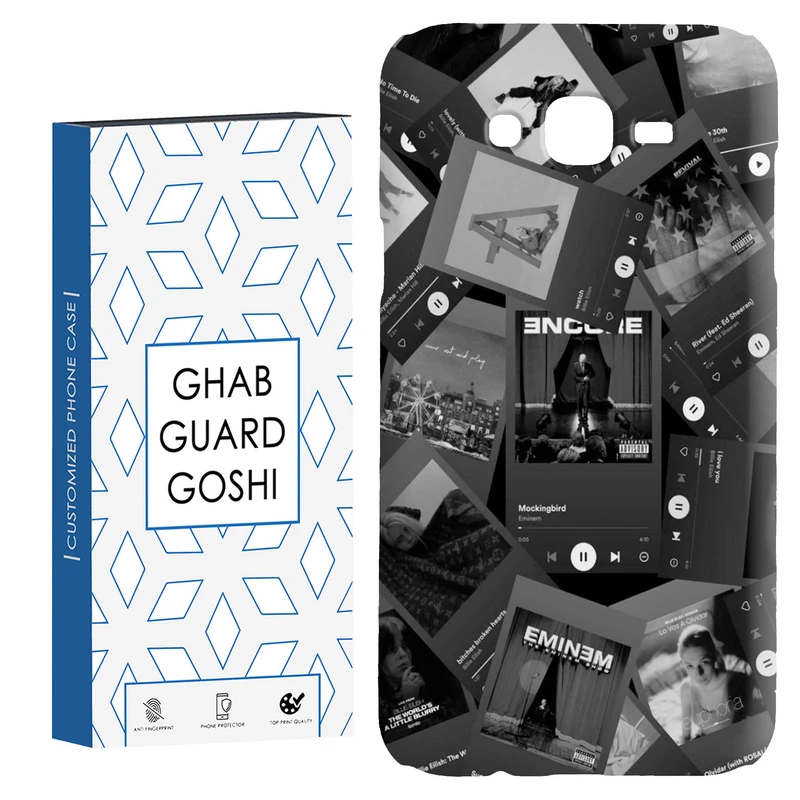 کاور قاب گارد گوشی طرح موزیک کد Dimo-265 مناسب برای گوشی موبایل سامسونگ Galaxy J7 2015 / J7 core / J700