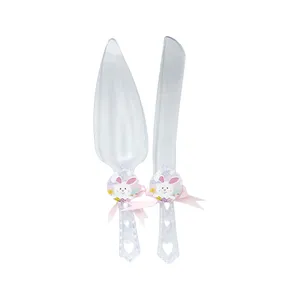 کارد و کفگیر سرو کیک مدل خرگوش کد 01