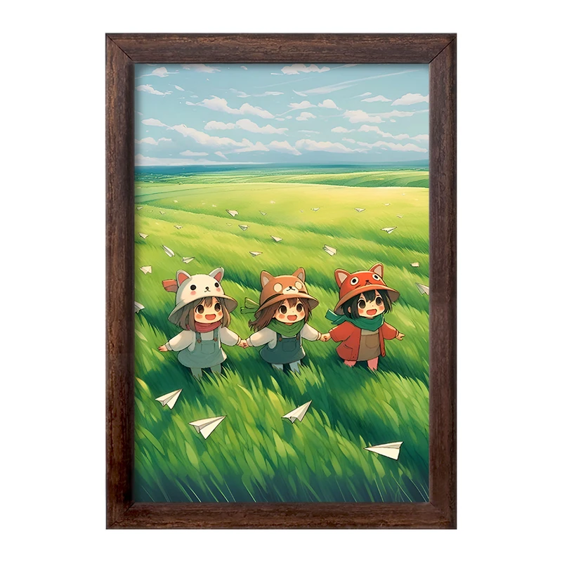 تابلو خندالو طرح دخترانه کیوت کد F7959