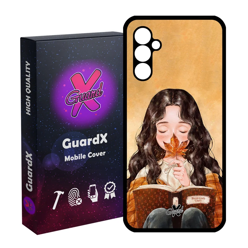کاور گارد ایکس طرح Girl مدل Glass10223 مناسب برای گوشی موبایل سامسونگ Galaxy A24/A24 4G/M34 5G