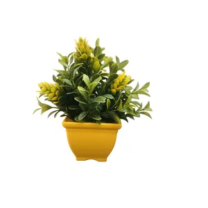 گلدان به همراه گل مصنوعی مدل BRK_Z