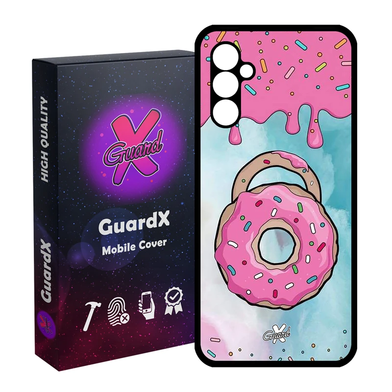 کاور گارد ایکس طرح Donut مدل Glass10069 مناسب برای گوشی موبایل سامسونگ Galaxy A24/A24 4G/M34 5G