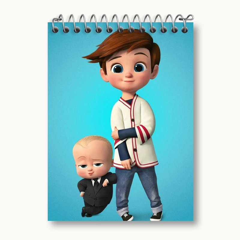 دفتر یادداشت 50 برگ خندالو مدل بچه رئیس Boss Baby کد 10329