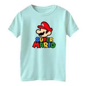 تی شرت آستین کوتاه بچگانه مدل سوپر ماریو