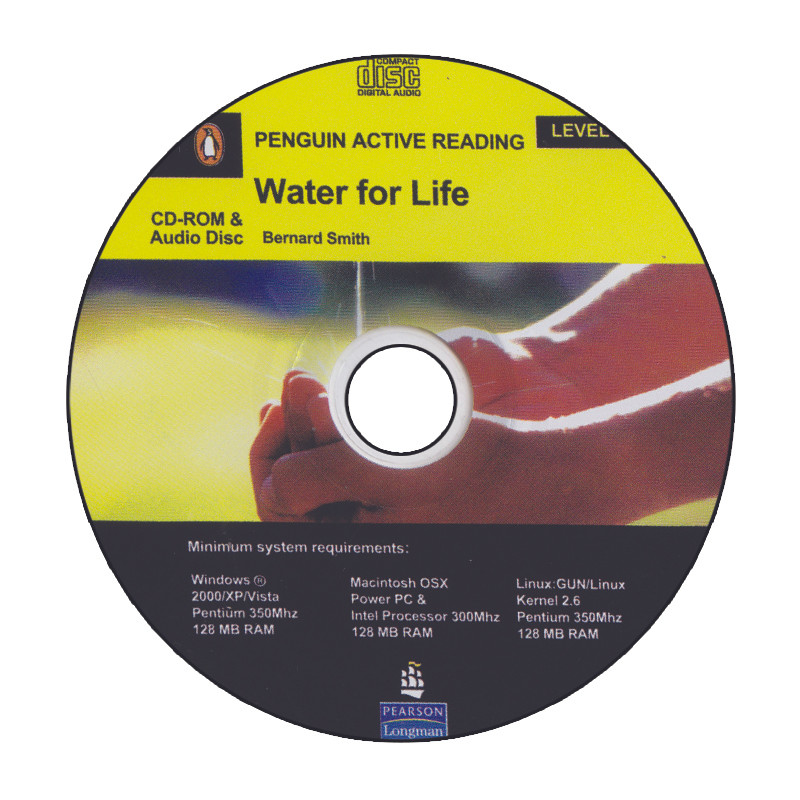 کتاب Penguin Active Reading Level 2 Water For Life اثر Bernard Smith انتشارات الوندپویان