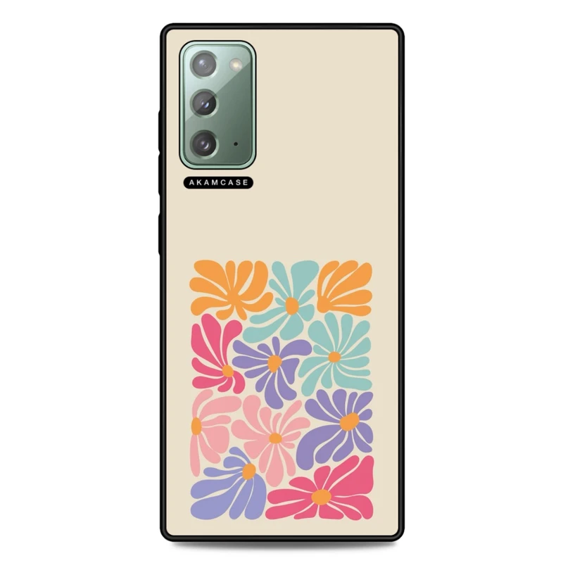 کاور آکام مدل AMC-WSGN20-FLOWERS-18 مناسب برای گوشی موبایل سامسونگ Galaxy Note 20