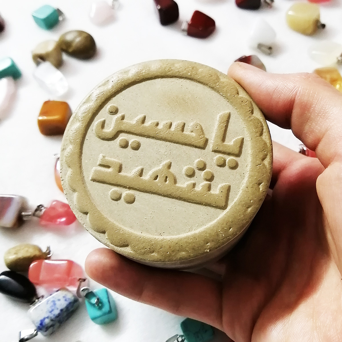 مهر نماز سلین کالا طرح یا حسین شهید مدل مشهد ce-mashhad