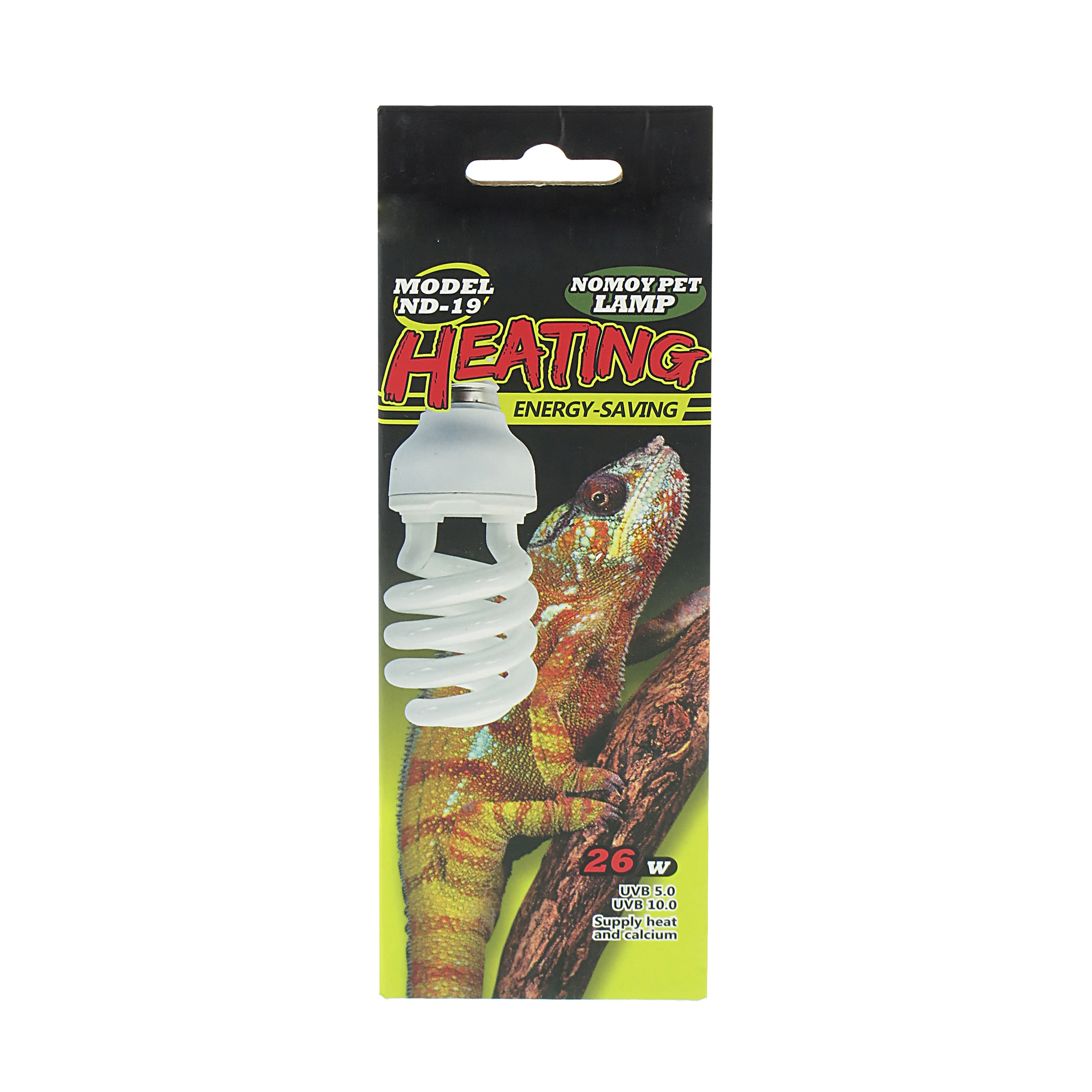 لامپ یو وی بی 26 وات نوموی پت مدل حیوانات UVB 5.0% پایه E27