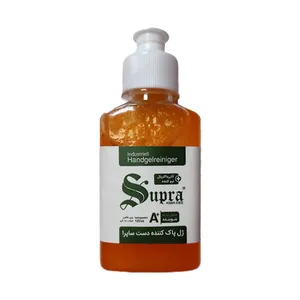 ژل پاک کننده دست ساپرا کد 001 حجم 120میلی لیتر بسته 40 عددی
