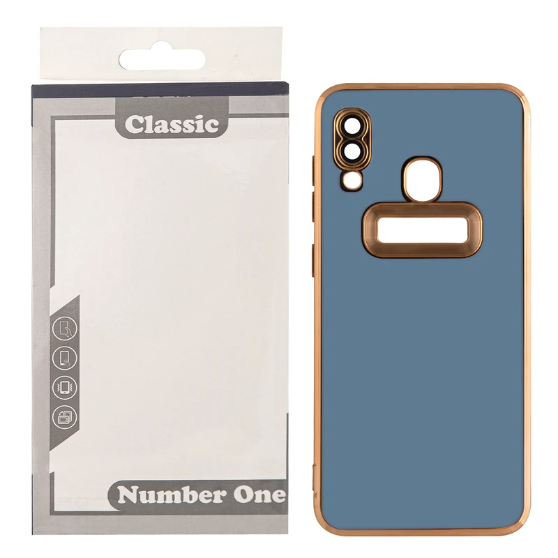 کاور کلاسیک مدل الکترو کیس طرح محافظ کد KHO.569 مناسب برای گوشی موبایل سامسونگ Galaxy A20 / A30