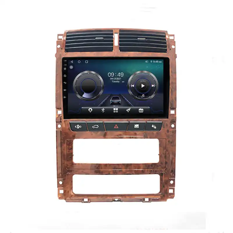 پخش کننده تصویری خودرو اینفینیتی کد ECO مناسب برای پژو پارس داشبورد جدید قاب طرح چوب