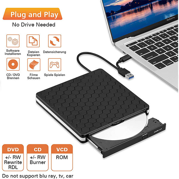 درایو dvd اکسترنال مدل Amicool