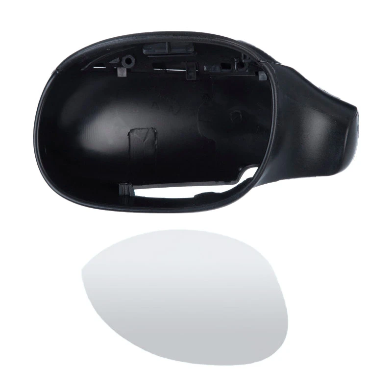 	 قاب آینه جانبی چپ قطعه سازان کبیر مدل GHB-206WH-L مناسب برای پژو 206 به همراه فلاپ