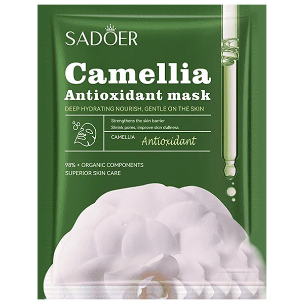 ماسک صورت سادور مدل گل وزن 25 گرم بسته 3 عددی