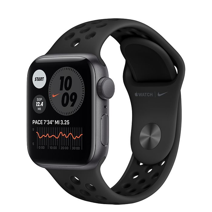 ساعت هوشمند اپل واچ سری SE مدل 40mm Aluminum Cases with Nike Sport silicone Band -  - 1