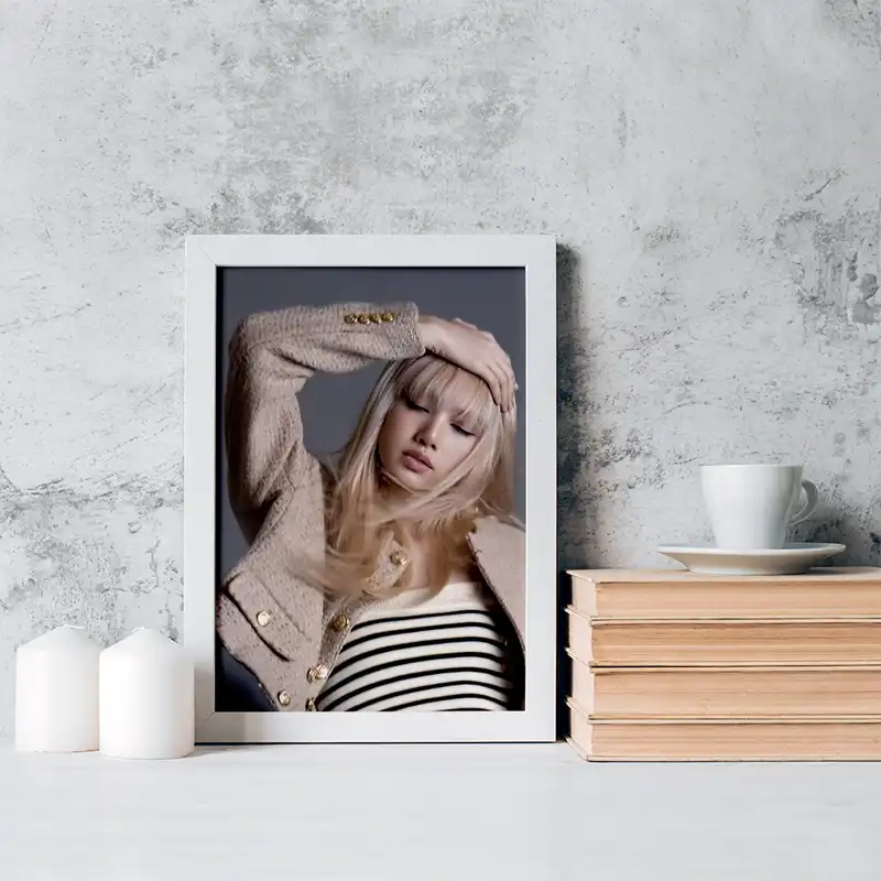 تابلو خندالو مدل لیسا گروه بلک پینک کد 16674