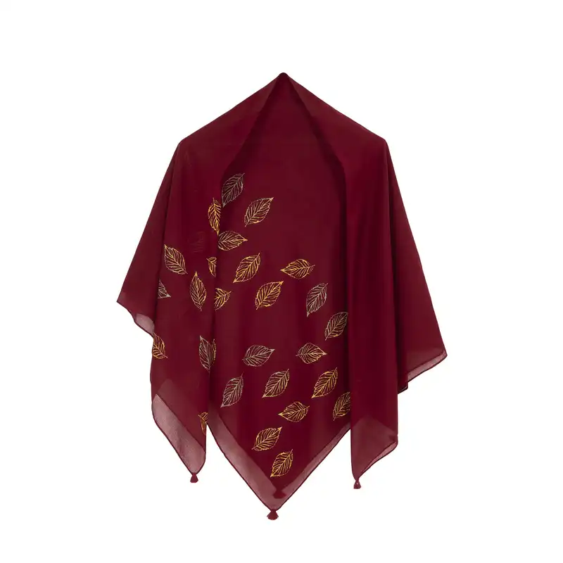 روسری زنانه گدار مدل برگریزان