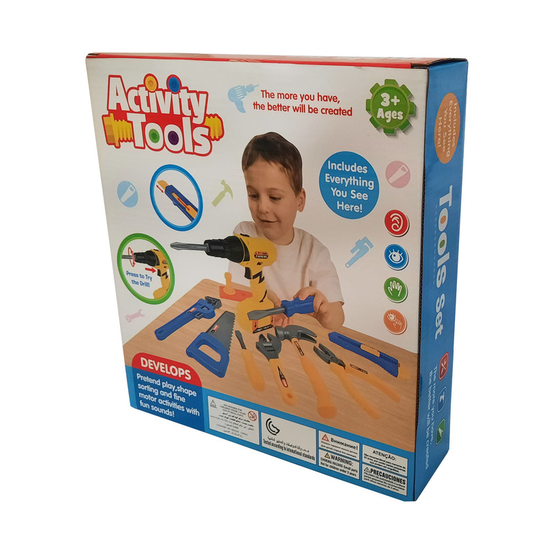 ست اسباب بازی ابزار مدل دریل کد 870