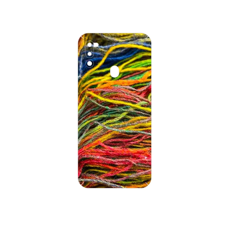 برچسب پوششی ماهوت مدل Fabric Texture 9 مناسب برای گوشی موبایل سامسونگ Galaxy M21 (2021) Edition