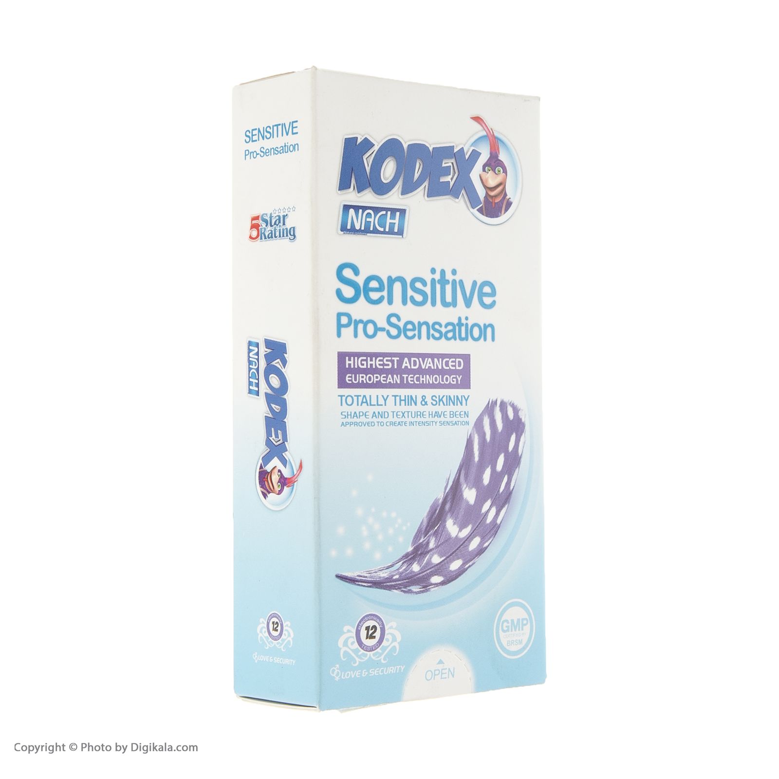 کاندوم کدکس مدل Sensitive Pro-Sensation بسته 12 عددی -  - 3