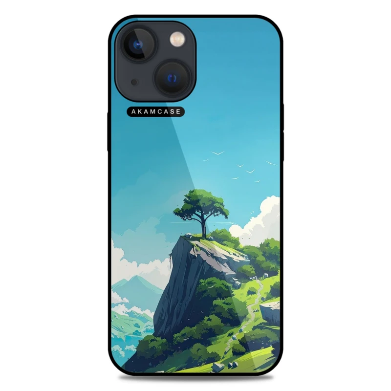 کاور آکام مدل AMC-WA13M-NATURE-17 مناسب برای گوشی موبایل اپل iPhone 13 Mini