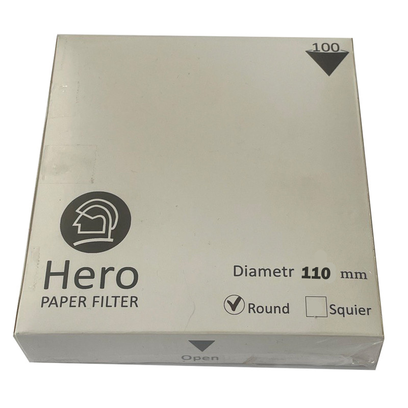 کاغذ فیلتر آزمایشگاهی هیرو مدل Fast 110 بسته 100 عددی
