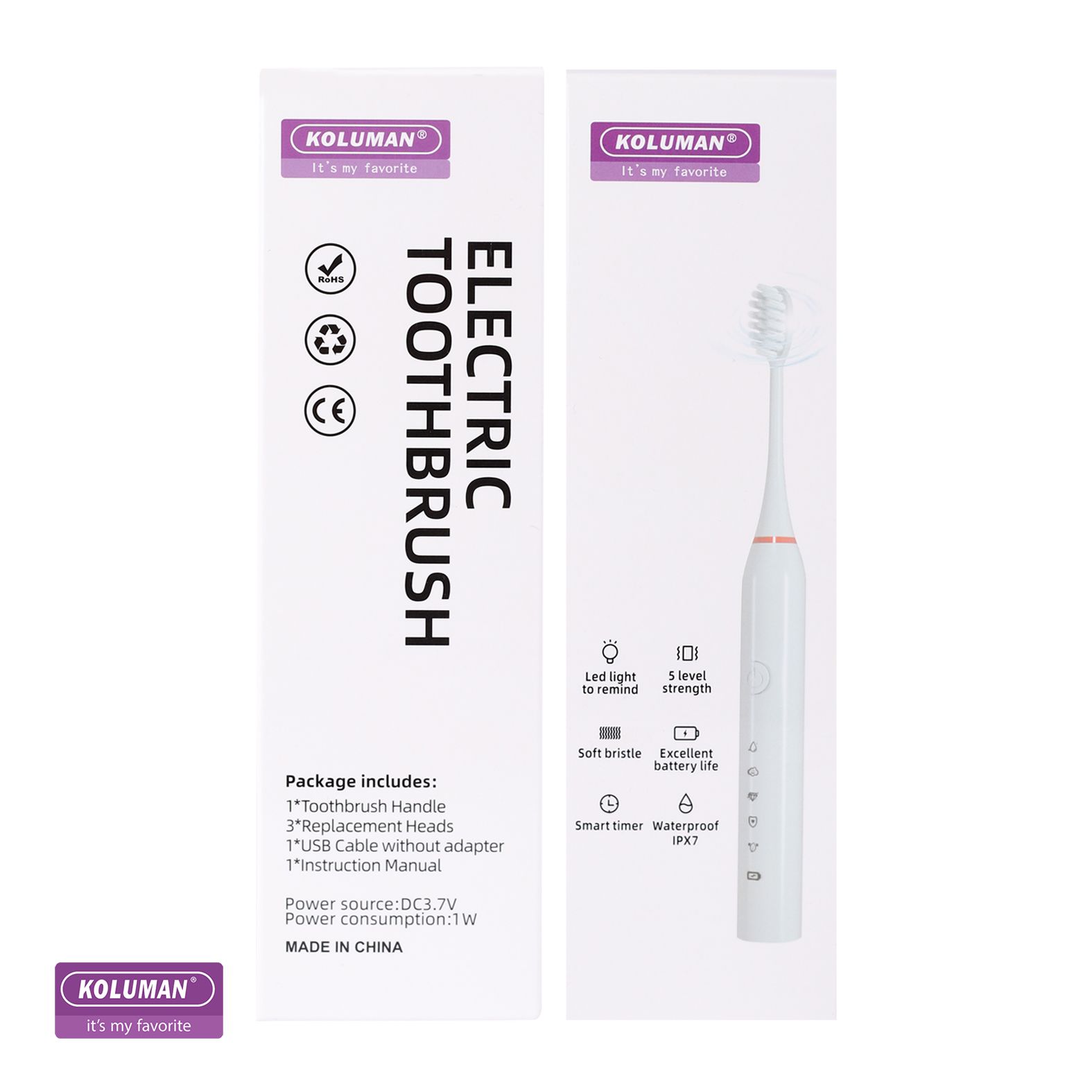 مسواک برقی کلومن مدل ELECTRIC - - 13