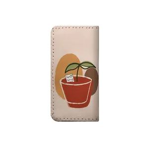کیف پول چرمی ترمه طراحان ایده مدل گلدون کد sbh038