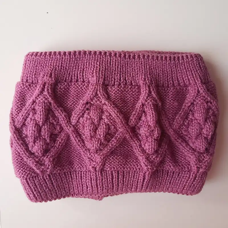 هدبند بافتنی مدل top2