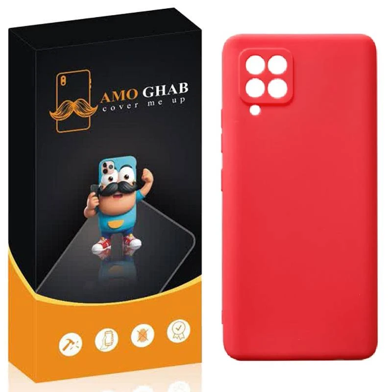 کاور عمو قاب مدل سیلیکونی مناسب برای گوشی موبایل سامسونگ  Galaxy A42