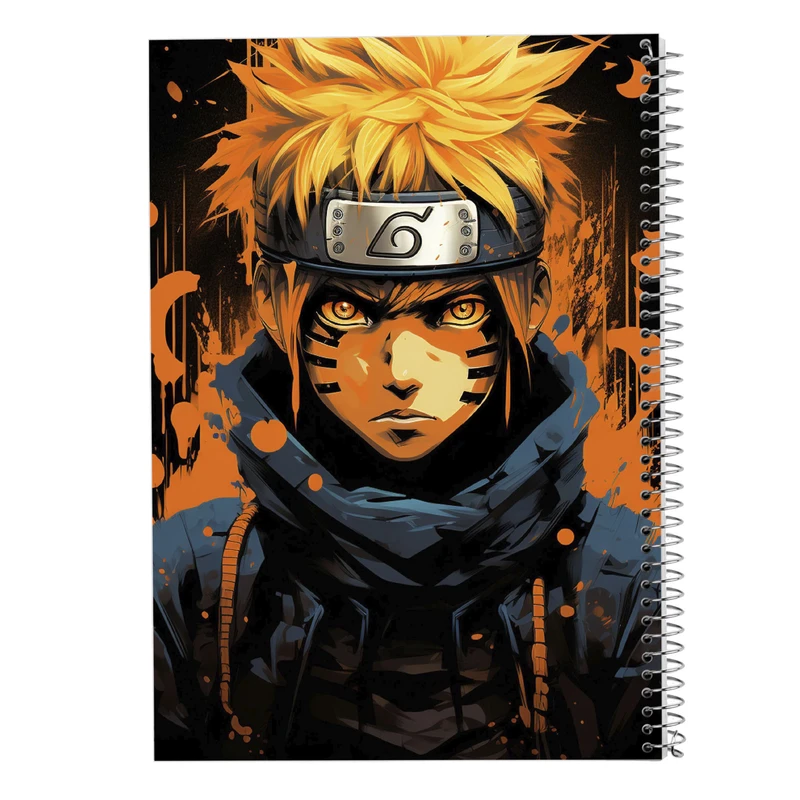 دفتر نت موسیقی 50 برگ مدوپد مدل Naroto کد DF11256