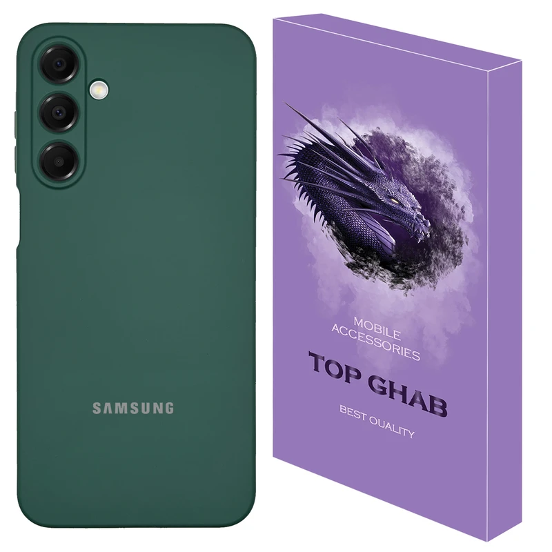 کاور تاپ قاب مدل سیلیکونی_پاککنی مناسب برای گوشی موبایل سامسونگ Galaxy A17 4G / 5G