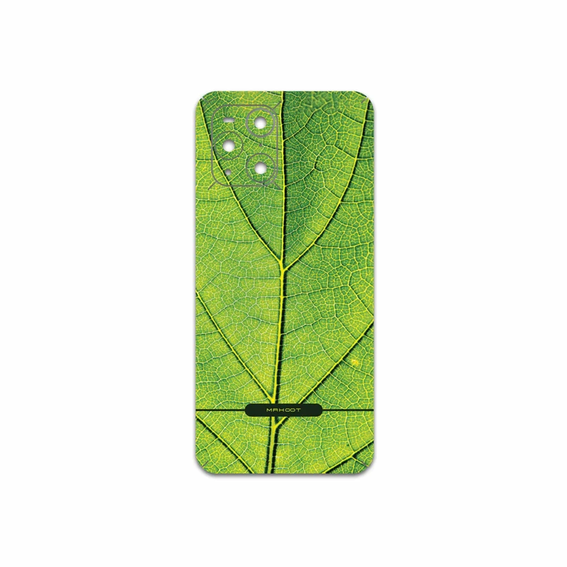 برچسب پوششی ماهوت مدل Leaf-Texture مناسب برای گوشی موبایل اپو Find X3 Pro