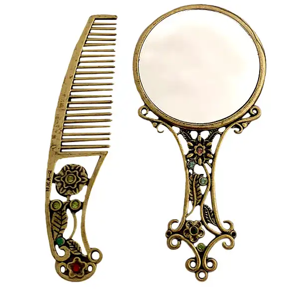 آینه آرایشی مدل جواهری