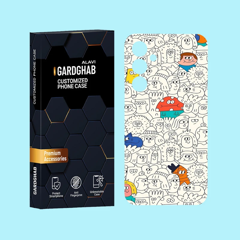 کاور گارد قاب علوی مدل فانتزی مناسب برای گوشی موبایل سامسونگ Galaxy A55