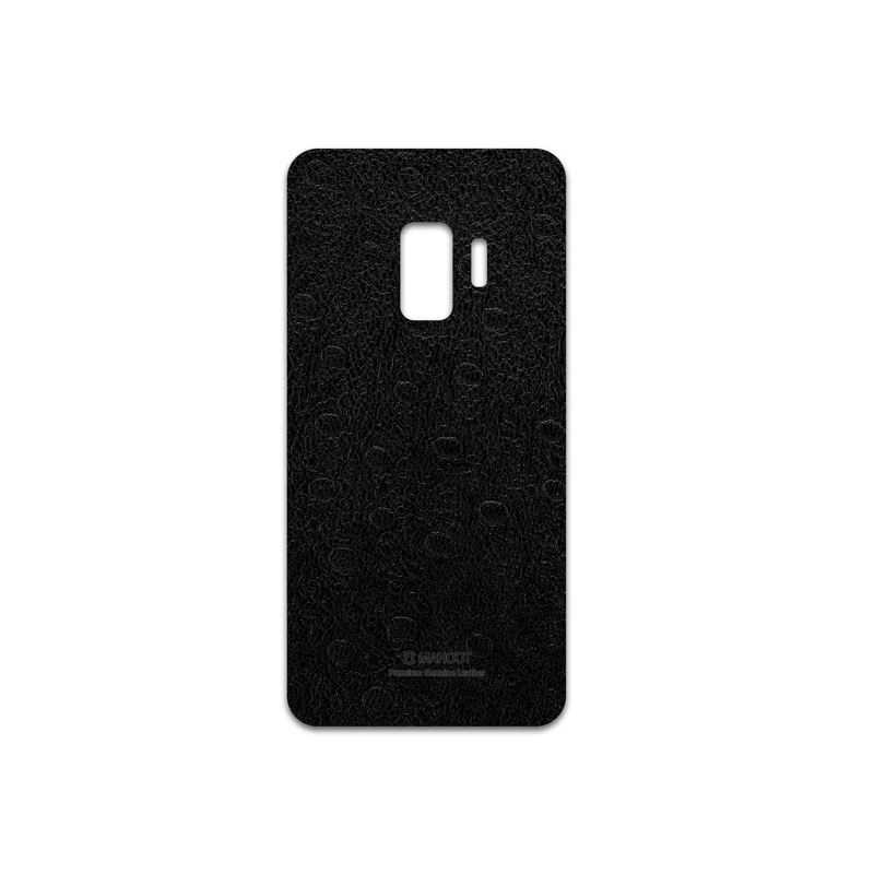 برچسب پوششی ماهوت مدل Ostrich-Leather مناسب برای گوشی موبایل سامسونگ Galaxy S9