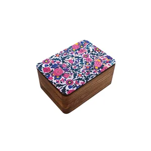 جعبه هدیه چوبی آزاکو مدل BR4-009