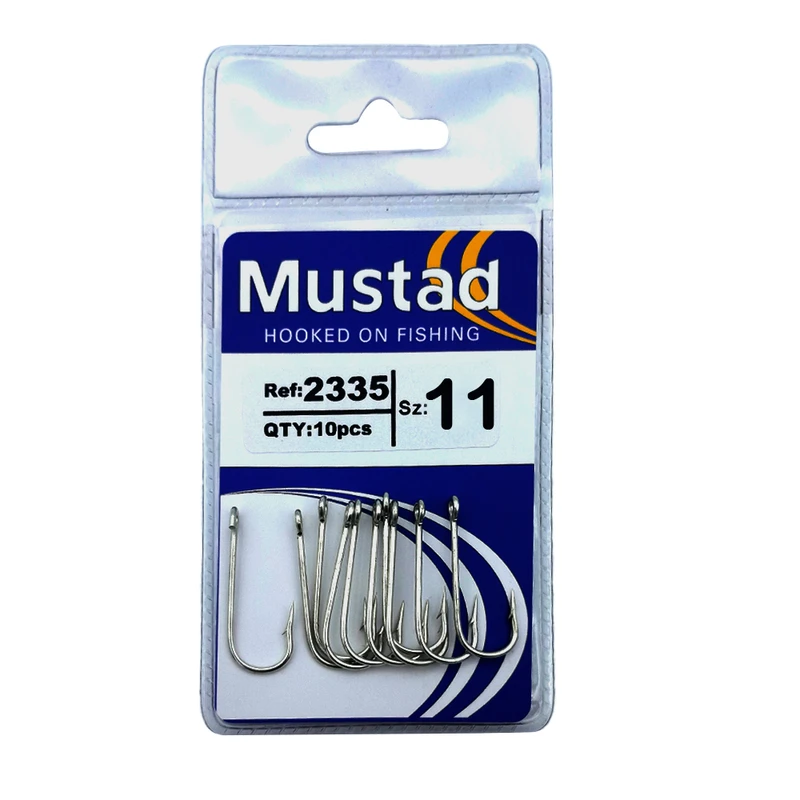   قلاب پایه بلند موستاد مدل 2335 سایز 11 بسته 10 عددی