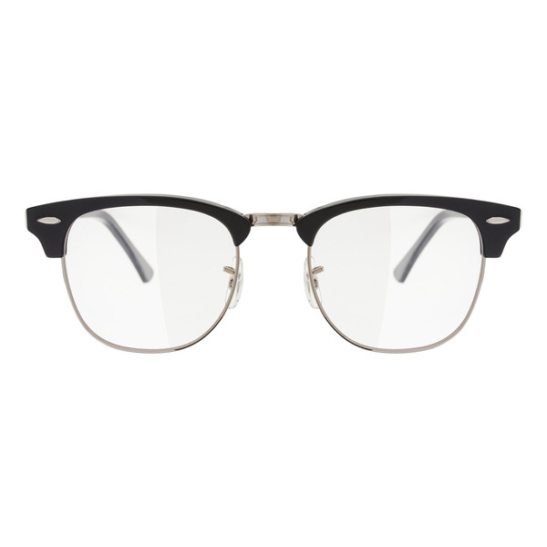 فریم عینک طبی کلاب مستر (Clubmaster) ری بن مدل 0RB5154-2000 مناسب برای صورت مستطیل، مربع، مثلث و بیضی
