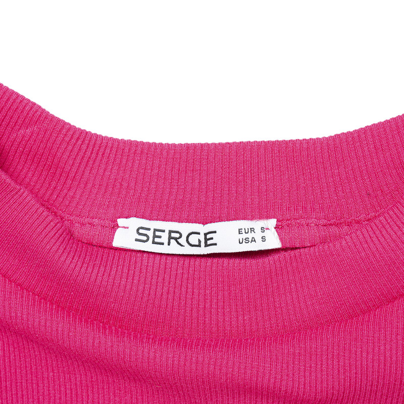 بلوز آستین بلند زنانه سرژه مدل 203513 رنگ سرخابی