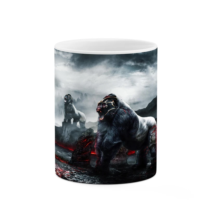 ماگ کاکتی طرح فیلم کینگ کونگ کد mgp10594