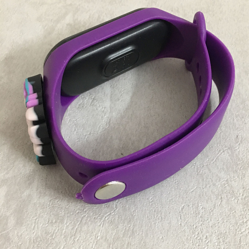 ساعت مچی دیجیتال بچگانه مدل ضدآب لمسی سیلیکونی طرح یونیکورن کد W U 55