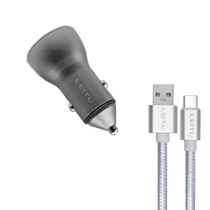 شارژر فندکی لیتو مدل LC-C20 به همراه کابل USB-C